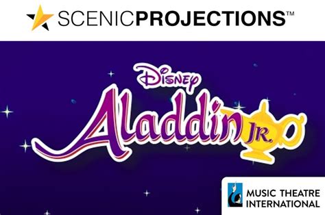The Exclusive Authorized Digital Backdrop Resource For Aladdin Junior