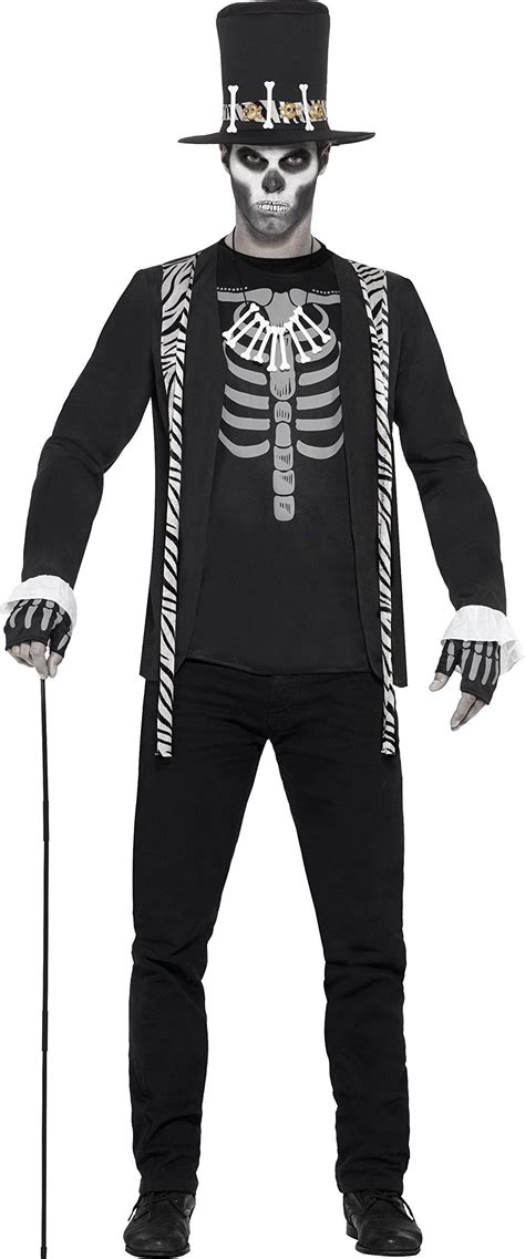 Download Smiffys Mens Witch Doctor Costume Jacket Mock TShirt Hat Necklace and Gloves Legends of Evil ...