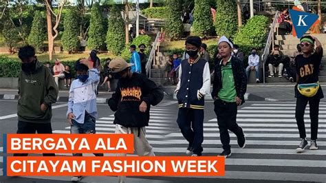 Citayam Fashion Week Ajang Remaja Dari Pinggiran Jakarta Unjuk Gaya