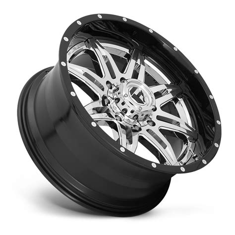 Fuel Dually Wheels Lethal Dually Front D266 Wheels Down South