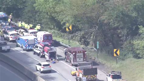 2 Tractor Trailers Involved In Crash On Pennsylvania Turnpike