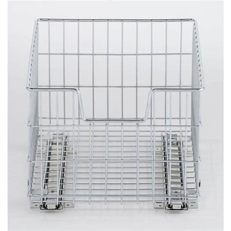trinity ecostorage 13 in w x 17 75 in d x 11 in h steel wire in cabinet pull out wire basket
