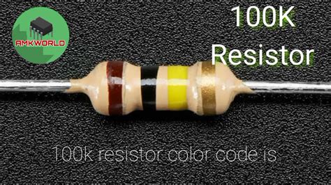 1 Megohm Resistor Color Code Acetosandiego