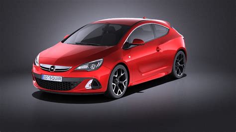 3d Opel Astra Opc Turbosquid 1196987