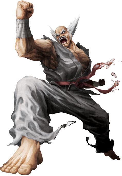 Heihachi Mishima From Tekken Game Art