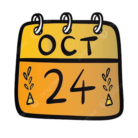 Oct 24 Diwali Calendar Icon Vector Oct 24 Calendar Diwali Calendar