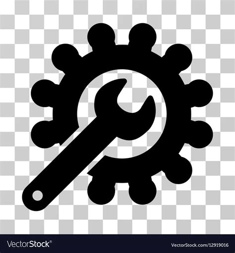 Wrench And Gear Customization Tools Icon Vector Image