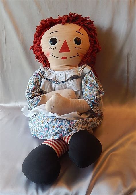 Knickerbocker Toys Raggedy Ann Doll 36 Raggedy Ann Doll Raggedy
