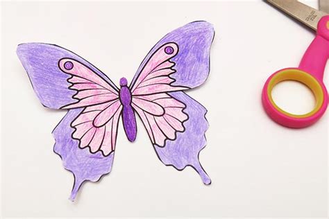 Butterfly Headband Kids Crafts Fun Craft Ideas