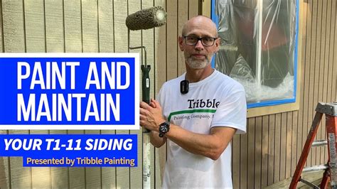 How To Paint And Maintain Your T1 11 Siding Youtube