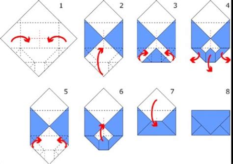 Origami Envelope Origami Envelope Diy Envelope How To Make An Envelope