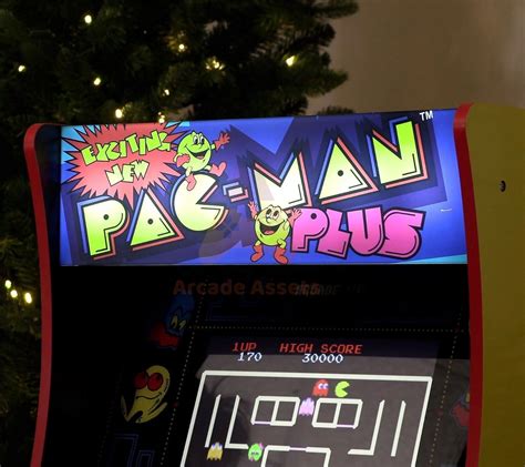 New Arcade1up 8 In 1 Pac Man Plus Arcade Machine Riser Galaga Dig