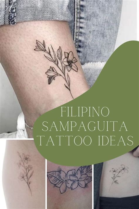 Unique Sampaguita Tattoo Ideas Jasmine Flowers Tattooglee Jasmine