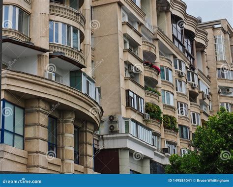 Mid Rise Apartment Complex Bucharest Romania Editorial Photo Image