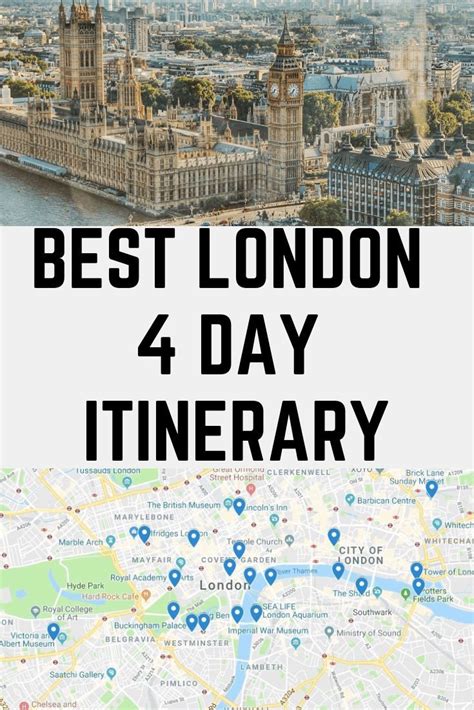 The Perfect London 4 Day Itinerary Perfect 4 Day London Itinerary