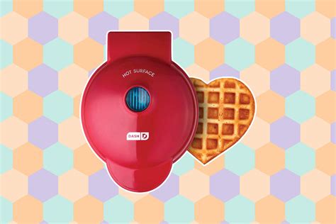 Dash Mini Heart Shaped Waffle Maker Is On Sale Now