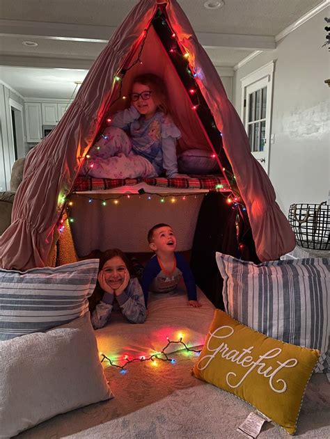 Build Your Own Indoor Kids Fort Kids Forts Indoor Forts Diy Fort