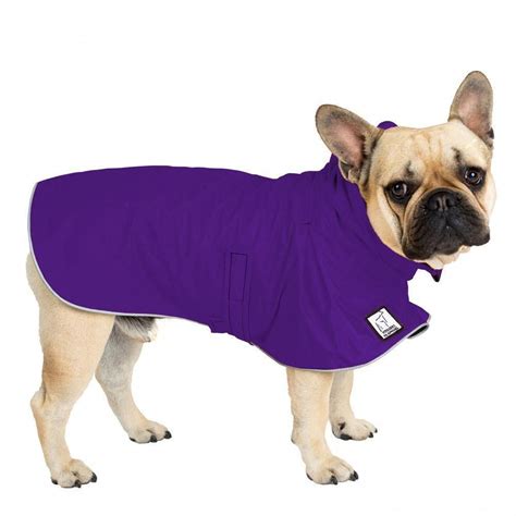 They are miniature versions of bulldogs with particularly large bat ears. French Bulldog Rain Coat (With images) | Waterproof dog ...