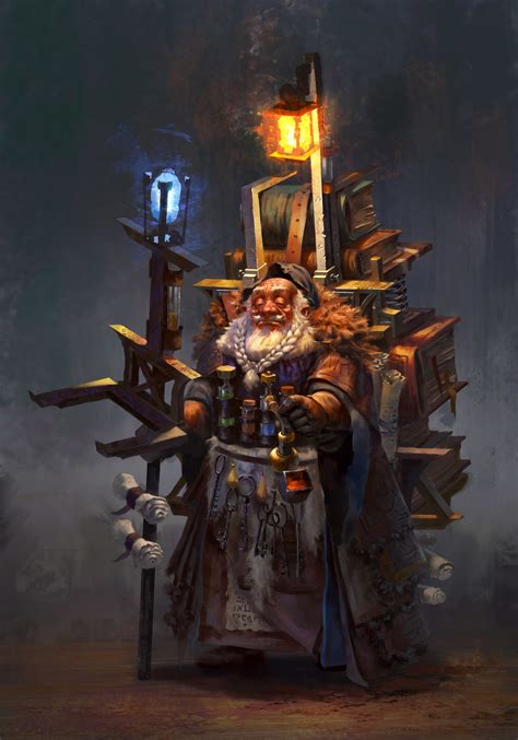 Artstation Alchemist Dwarf
