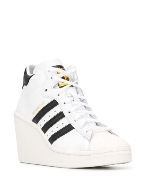 Shop White Adidas Wedge Heel Trainers With Express Delivery Farfetch