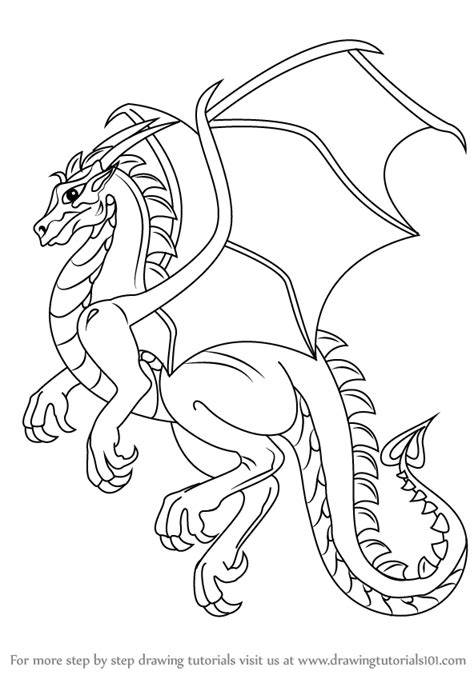 Drawing dragons is not an easy feat. Learn How to Draw a Dragon (Dragons) Step by Step ...