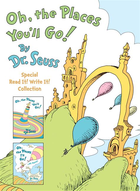 oh the places you ll go the read it write it collection