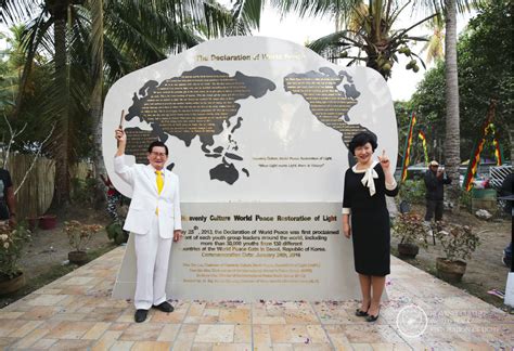 Peace On Earth The Declaration Of World Peace Monument In Philippines