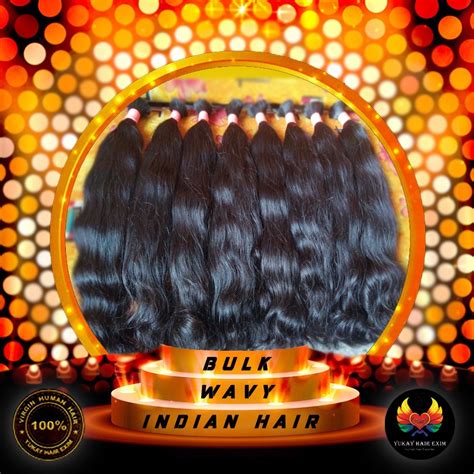 yukay black bulk wavy indian hair for personal at rs 4300 piece in chennai id 25487287191