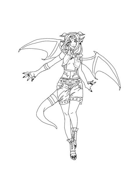 Coloring Pages Of A Dragon With A Girl Workberdubeat