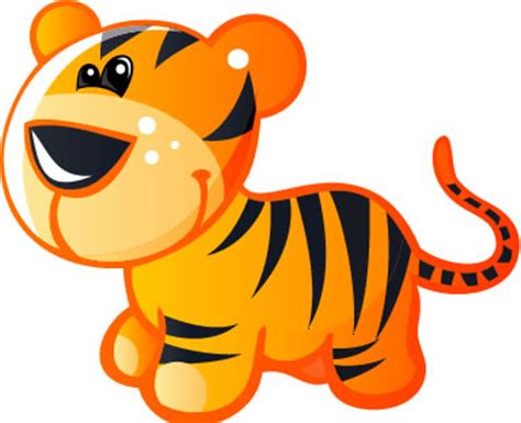 The most common cute cartoon tiger material is ceramic. Cute Baby Tiger Clipart | Clipart Panda - Free Clipart Images