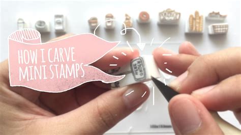 How To Carve Stamps Youtube