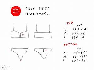 Size Charts Basic Swim