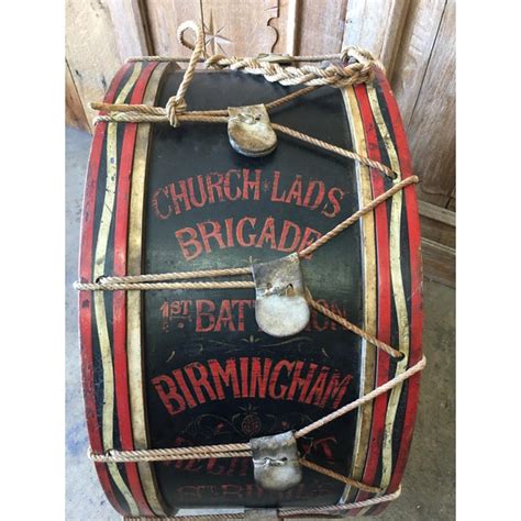 Antique Marching Band Drum From The Church Lads Brigade Chairish