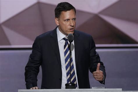 Peter Thiels I Am Proud To Be Gay Is A Gop Convention First