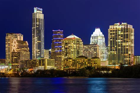 Austin Texas Cityscape Panorama Photograph By Dszc Fine Art America