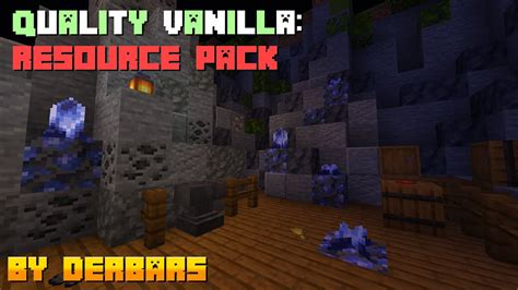 Quality Vanilla Resource Pack 119 By Derbars Youtube