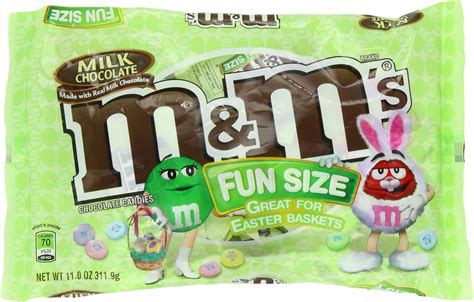 Mandms Chocolate Fun Size Candies Milk Chocolate 11 Ounce Packages