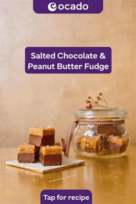 how to make salted chocolate and peanut butter fudge