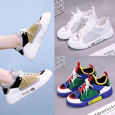Hot Selling Women Platform Chunky Sneakers In 2022 Sims 4 Cc Shoes