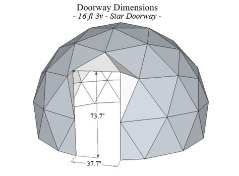 16 Ft 3v Geodesic Dome Greenhouse Kits