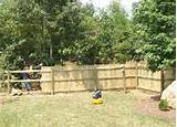 Wood Fence Uneven Ground Photos