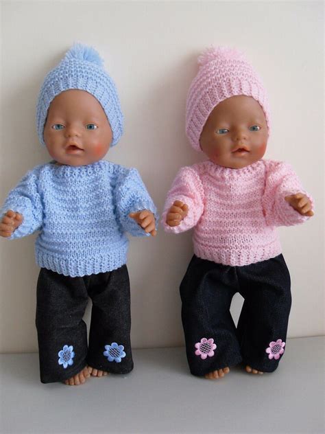 We are baby epoch providing our professional baby boutique clothing services to the parents. BABY BORN 17" DOLLS CLOTHES BLUE/PINK HAND KNITTED OUTFIT ...