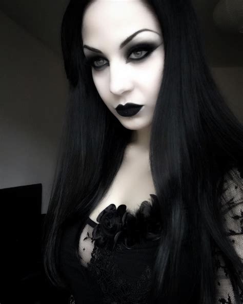 🦇🖤 blackandwhite selfie blacklipstick gothic gothgirl lace rose goth vampire model