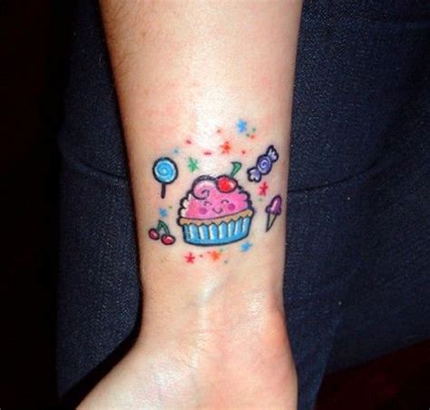 Cute Girly Tattoos Cupcake Tattoos Candy Tattoo Cute Tattoos