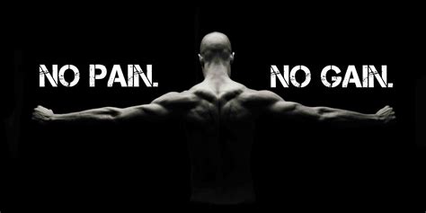 ¿no Pain No Gain Healthy Fitness