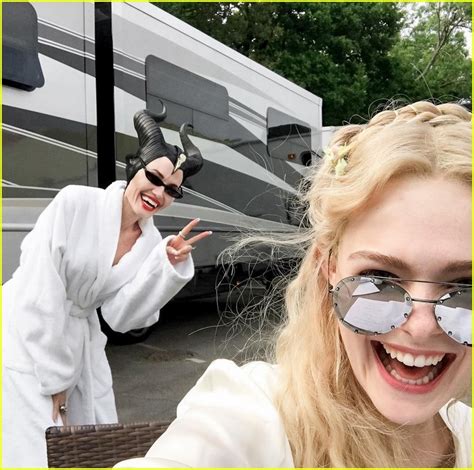 Elle Fanning Begins Filming The Maleficent Sequel Photo 1163061 Photo Gallery Just