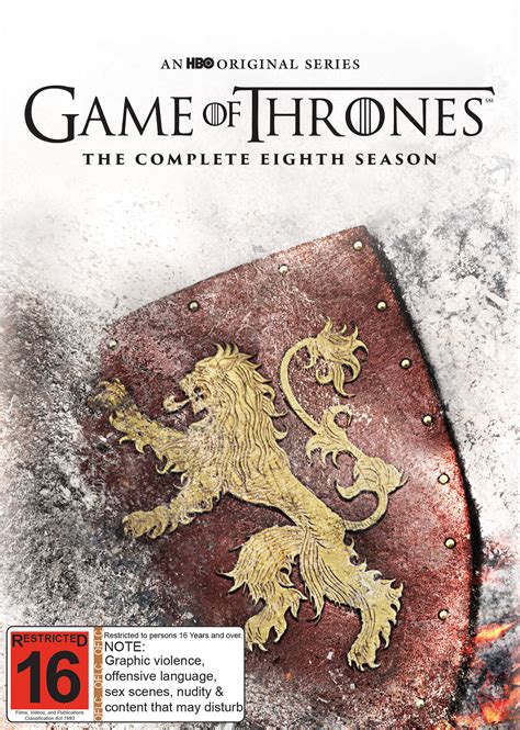 Game Of Thrones Season 8 Dvd Buy Now At Mighty Ape Nz