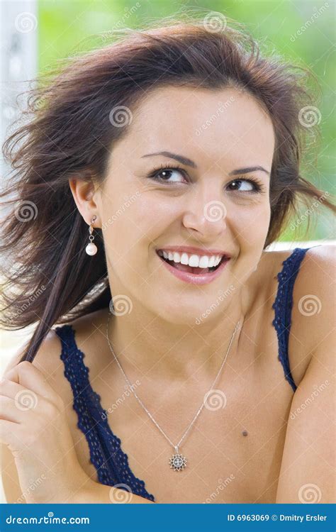 brunette stock image image of lifestyle girlfriend glamour 6963069