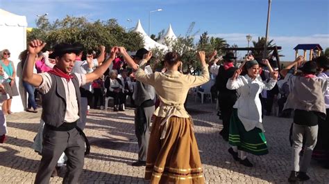 Portuguese Folk Dancing At Santa Luzia Festival Youtube