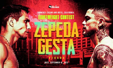 William Zepeda Vs Mercito Gesta Streaming Details Stats Odds And